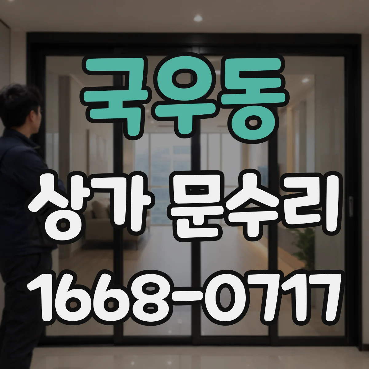 국우동 상가 문수리