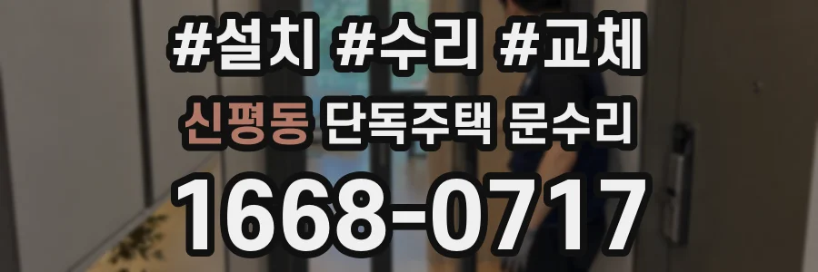 신평동 단독주택 문수리