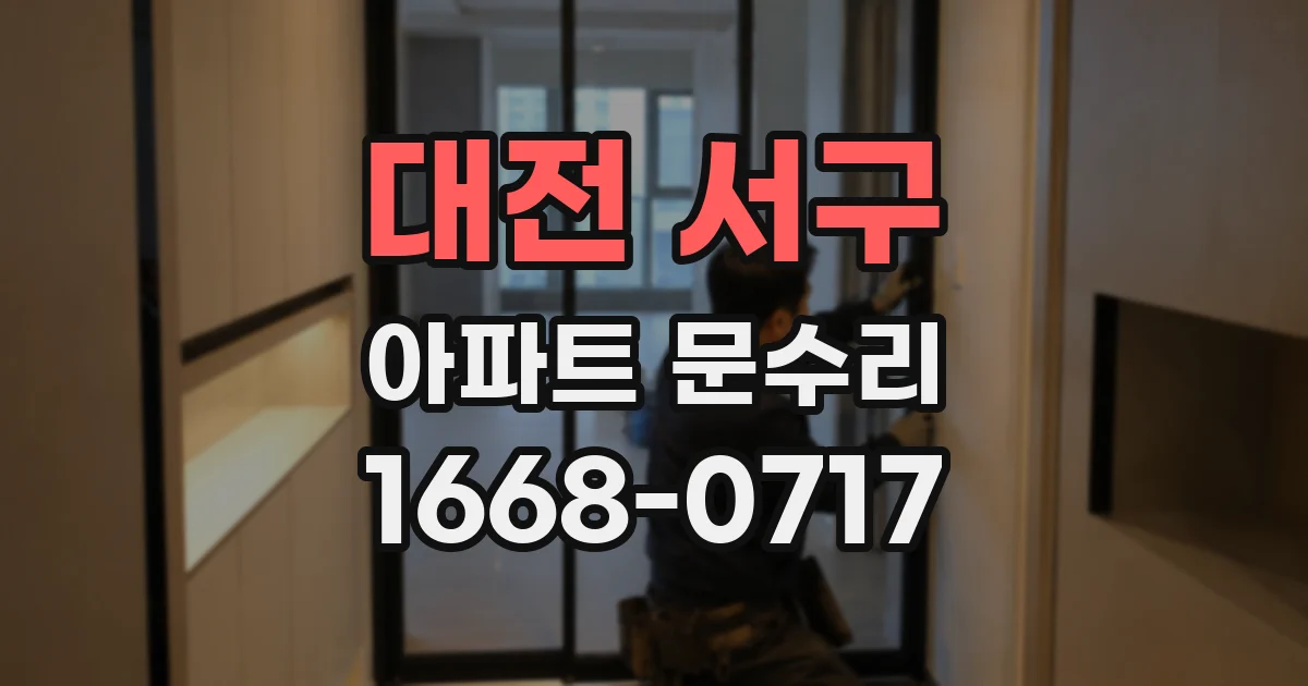 대전 서구 아파트 문수리