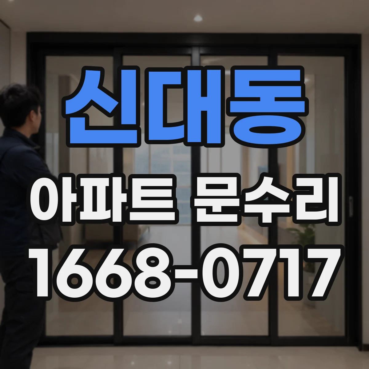 신대동 아파트 문수리