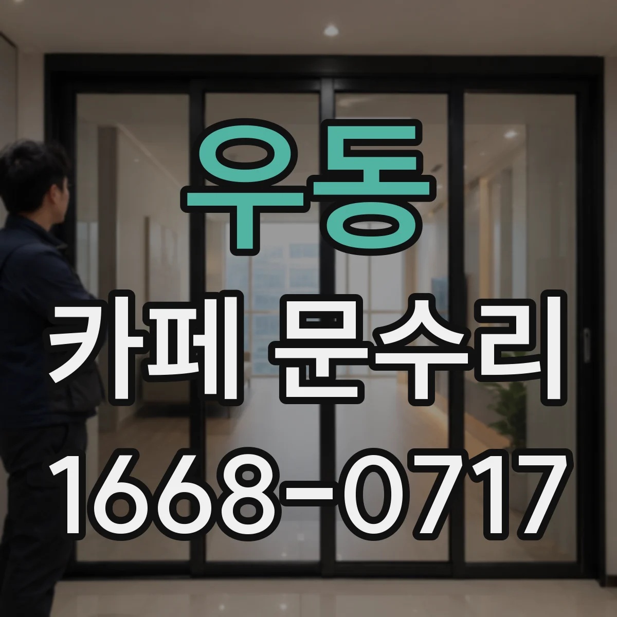 우동 카페 문수리
