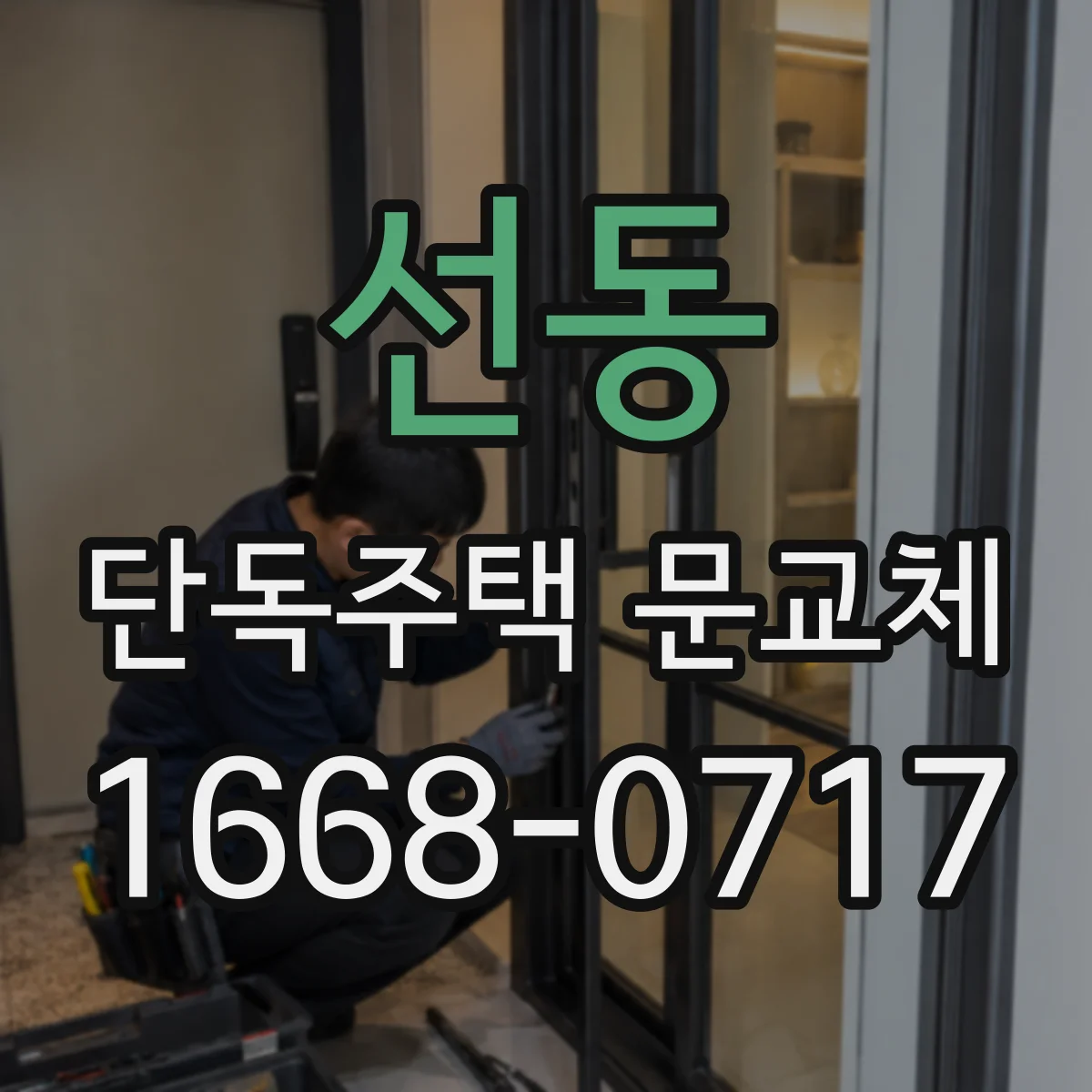 선동 단독주택 문교체