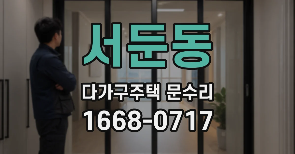 서둔동 다가구주택 문수리