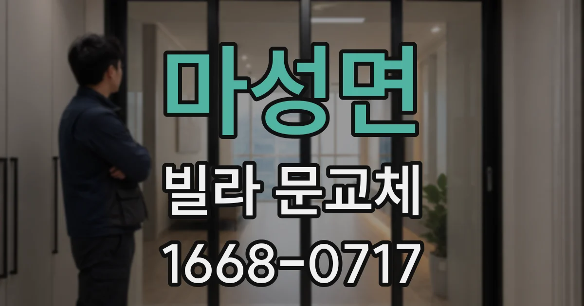 마성면 빌라 문교체