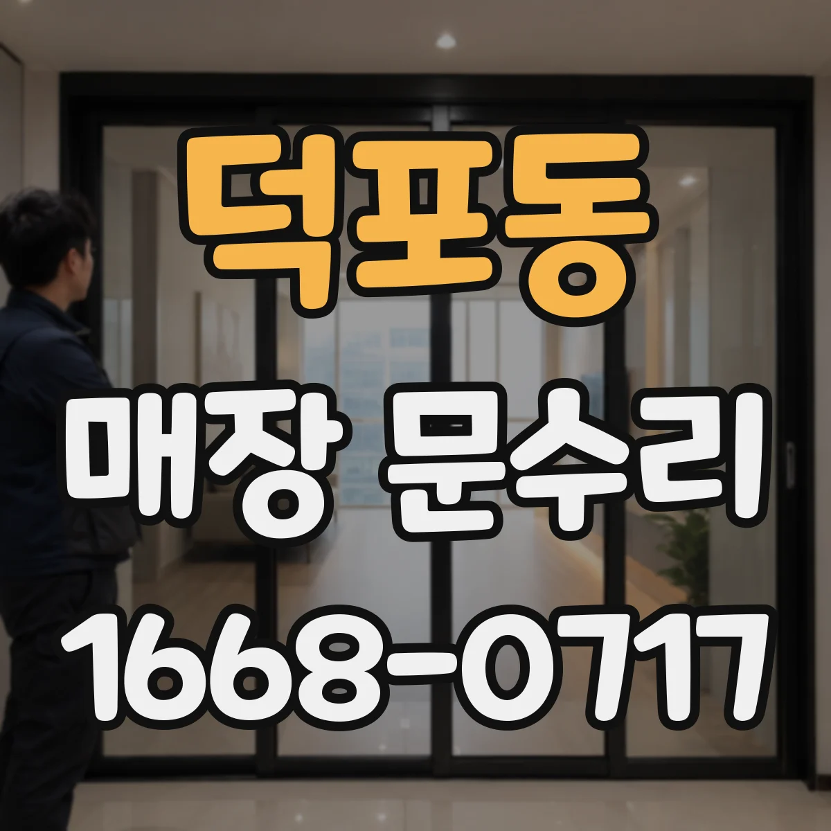 덕포동 매장 문수리