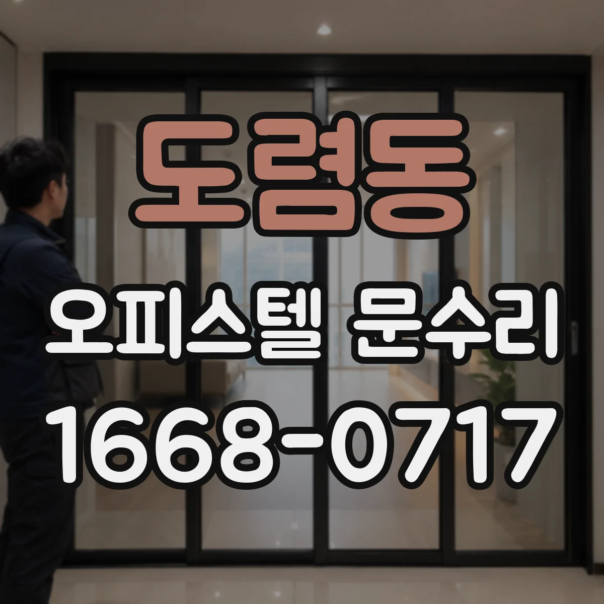도렴동 오피스텔 문수리