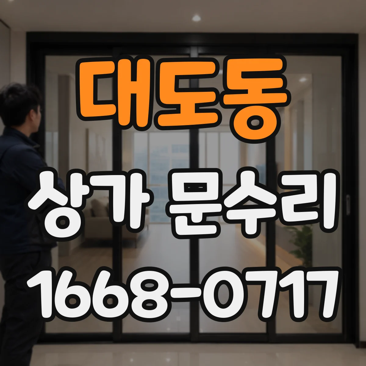 대도동 상가 문수리