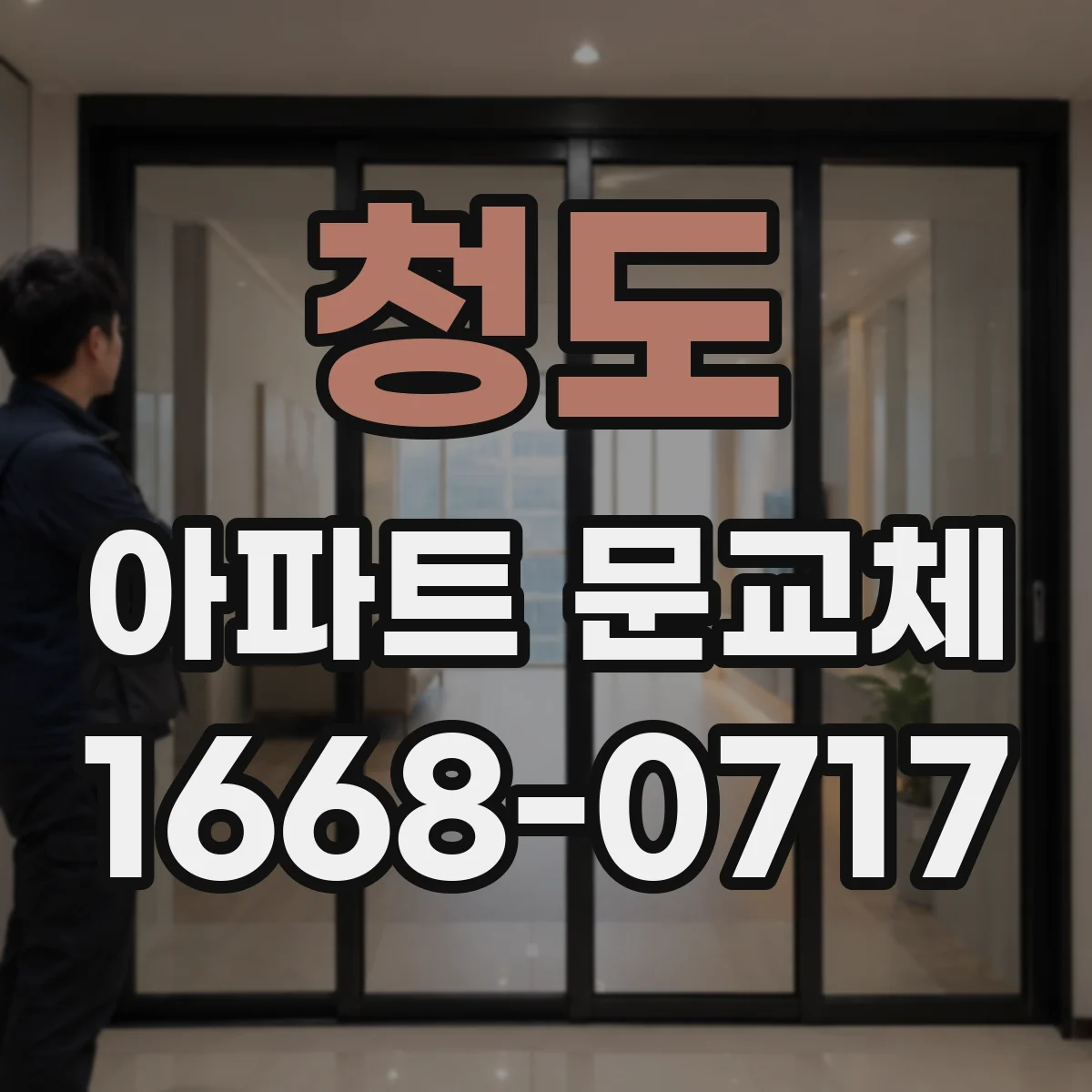 청도 아파트 문교체 도어패널 교체 시 자재 선택과 색상 매칭 팁
