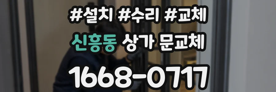 신흥동 상가 문교체