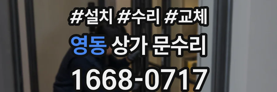 영동 상가 문수리