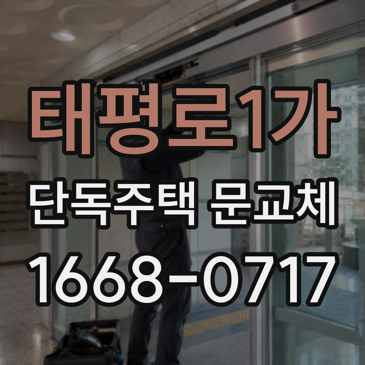 태평로1가 단독주택 문교체