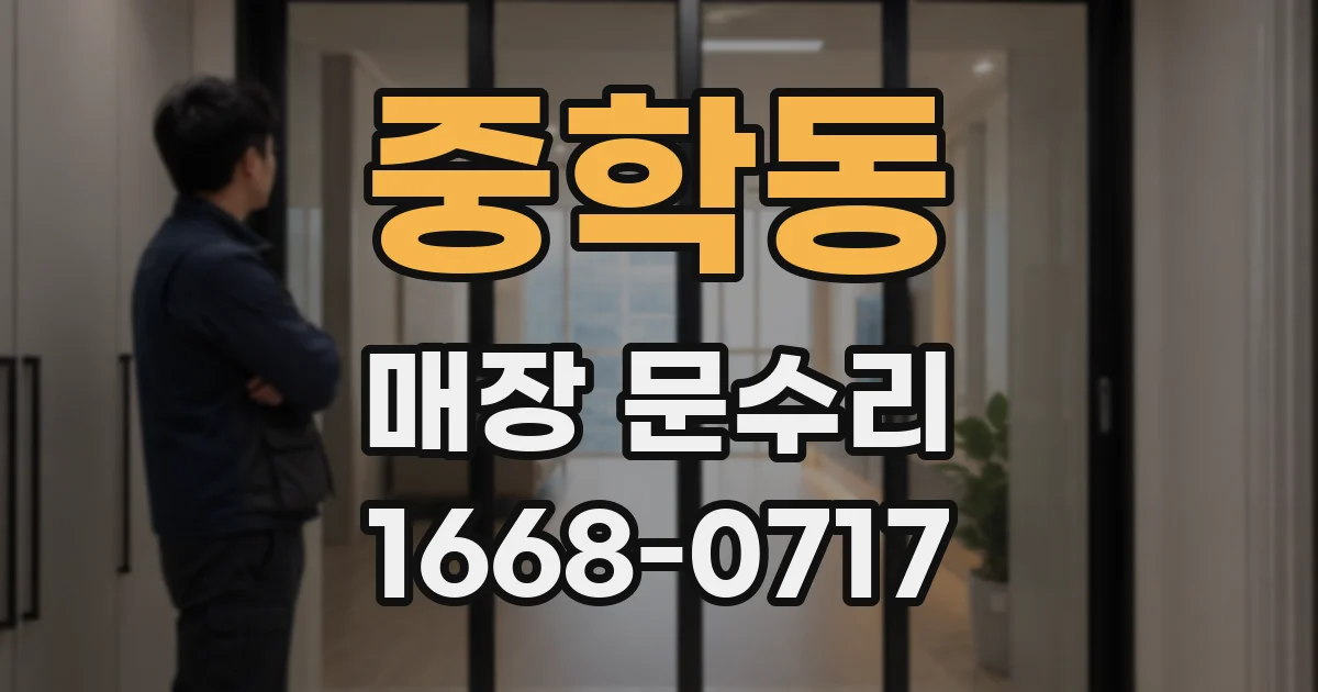 중학동 매장 문수리