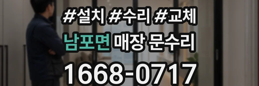남포면 매장 문수리