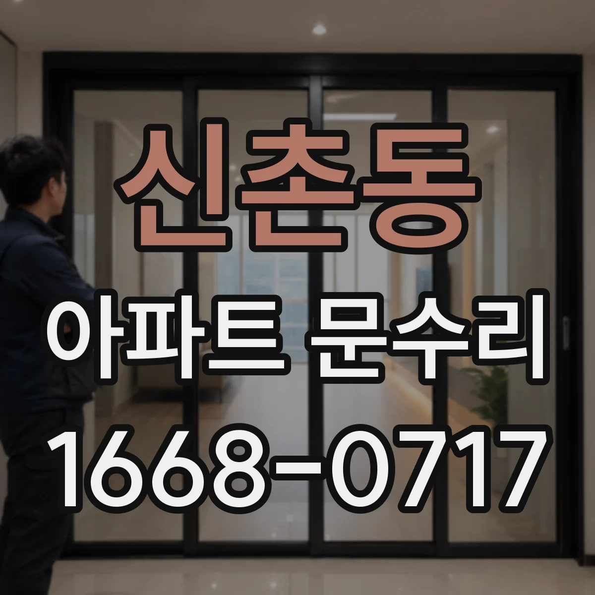신촌동 아파트 문수리