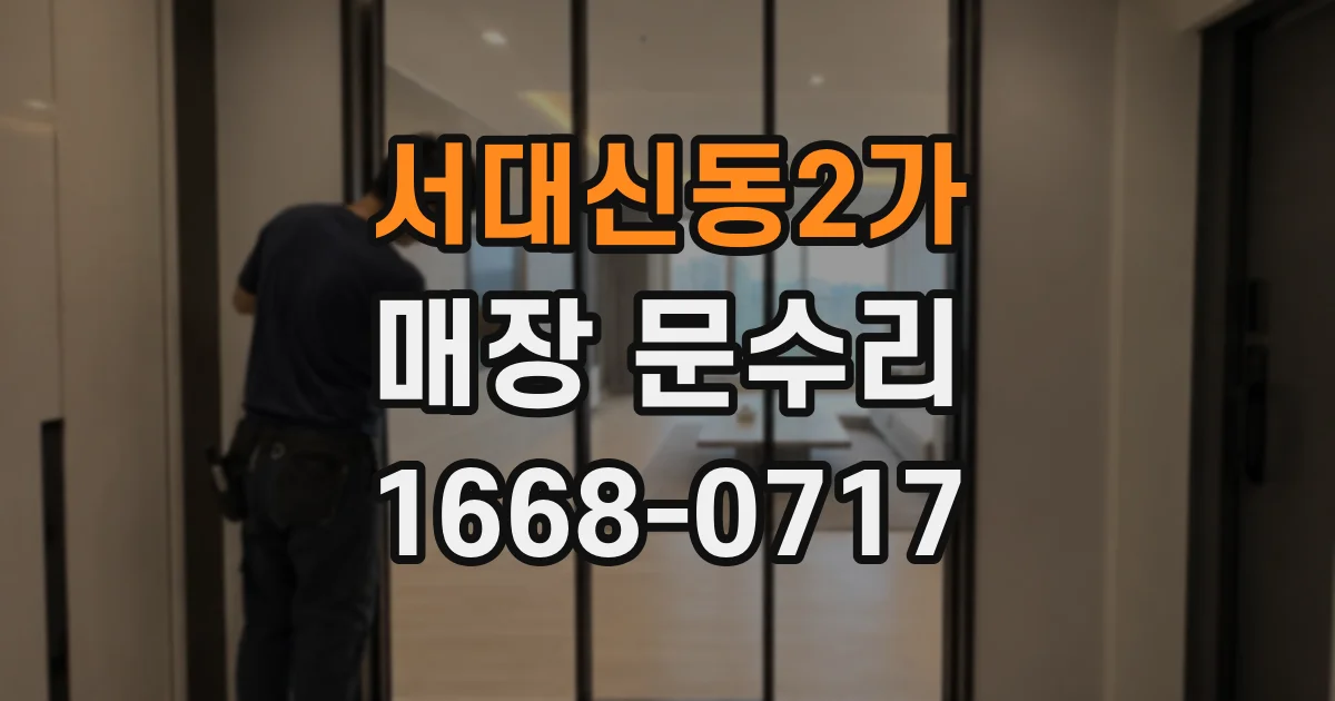 서대신동2가 매장 문수리