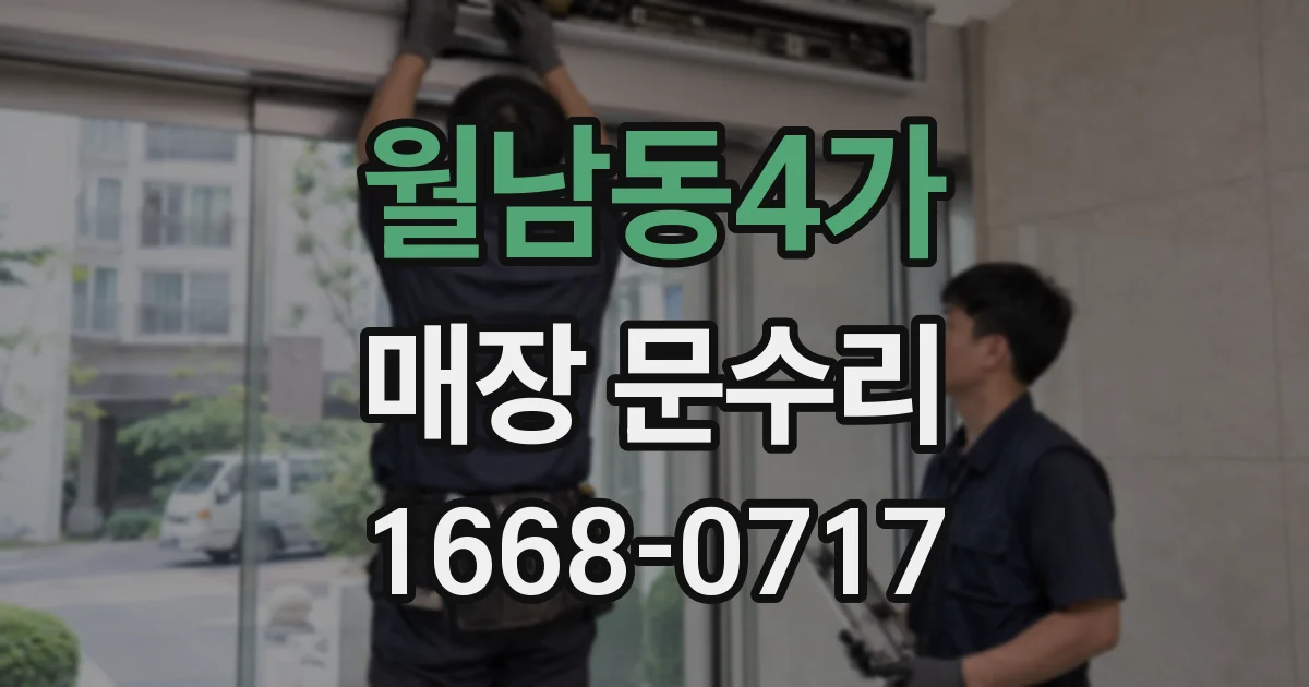 월남동4가 매장 문수리