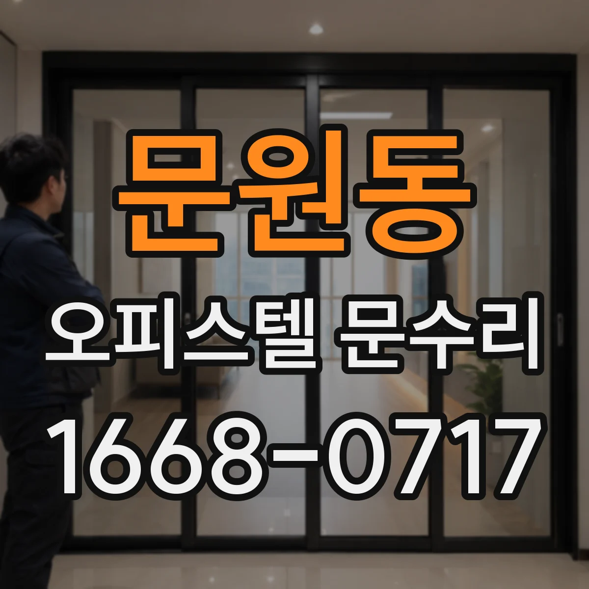 문원동 오피스텔 문수리