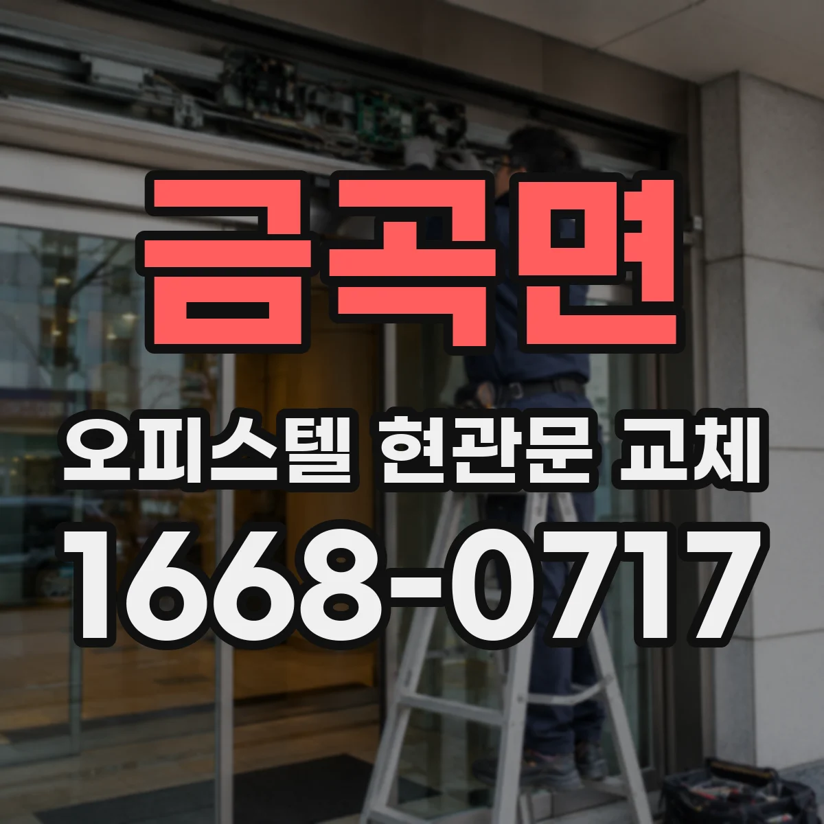 금곡면 오피스텔 현관문 교체