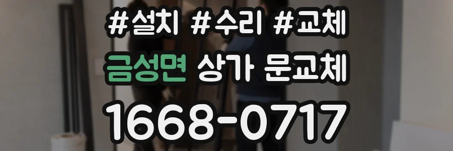 금성면 상가 문교체