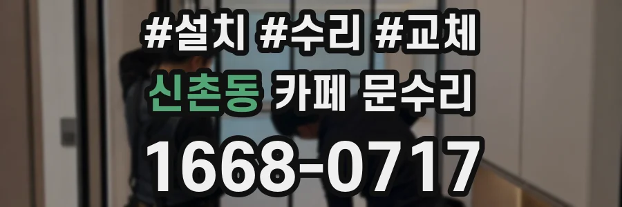 신촌동 카페 문수리
