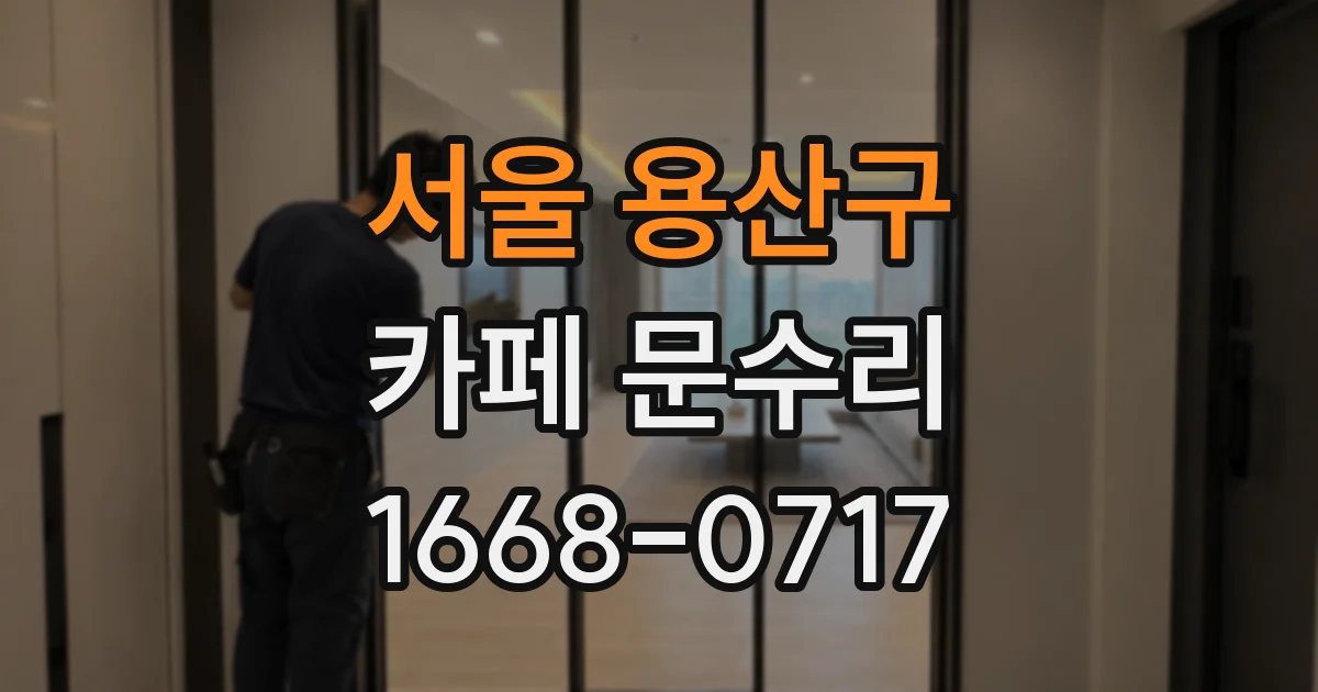 서울 용산구 카페 문수리