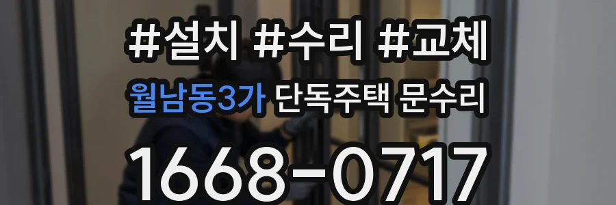 월남동3가 단독주택 문수리