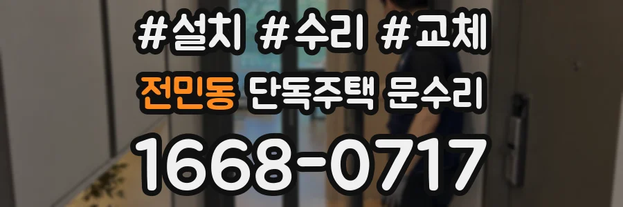 전민동 단독주택 문수리