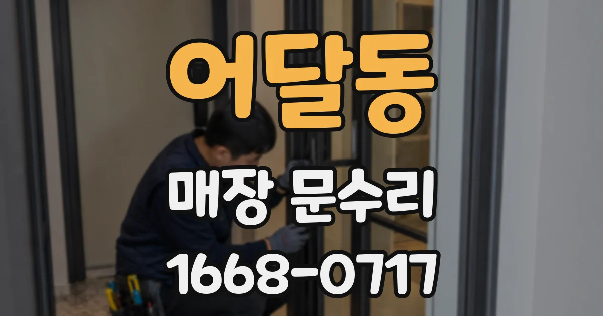 어달동 매장 문수리