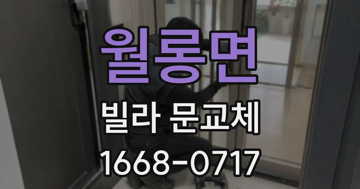 월롱면 빌라 문교체