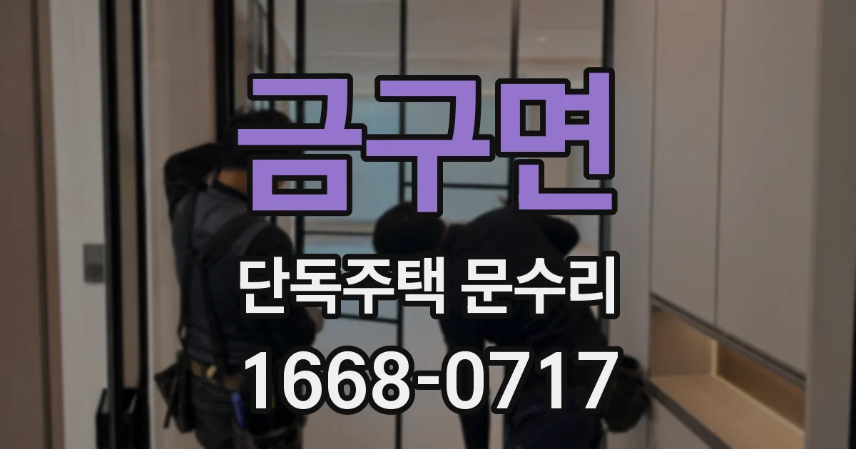 금구면 단독주택 문수리