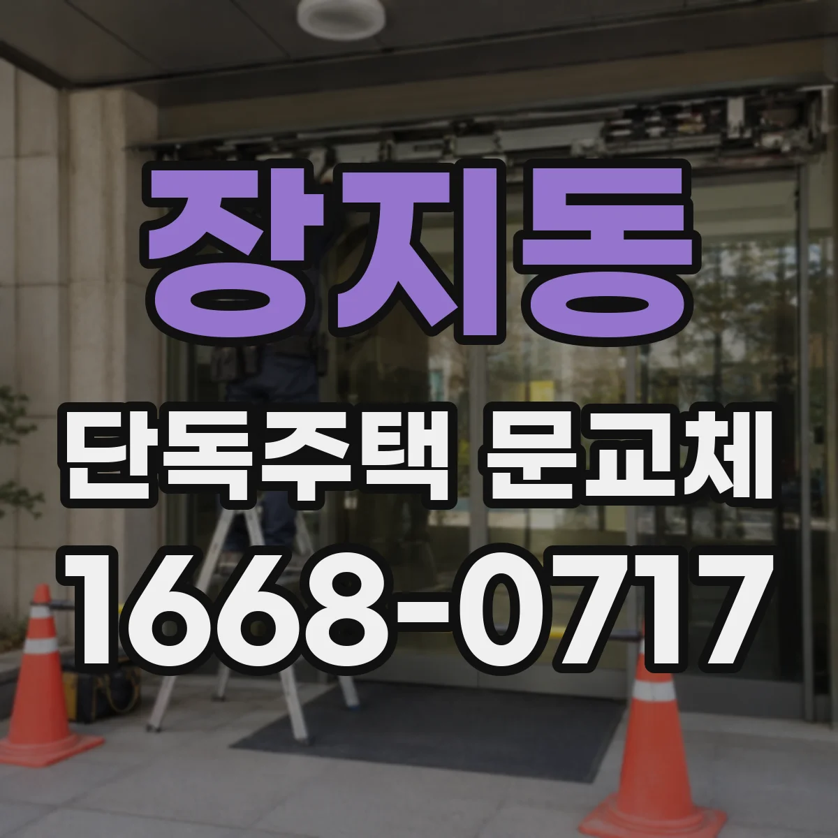 장지동 단독주택 문교체