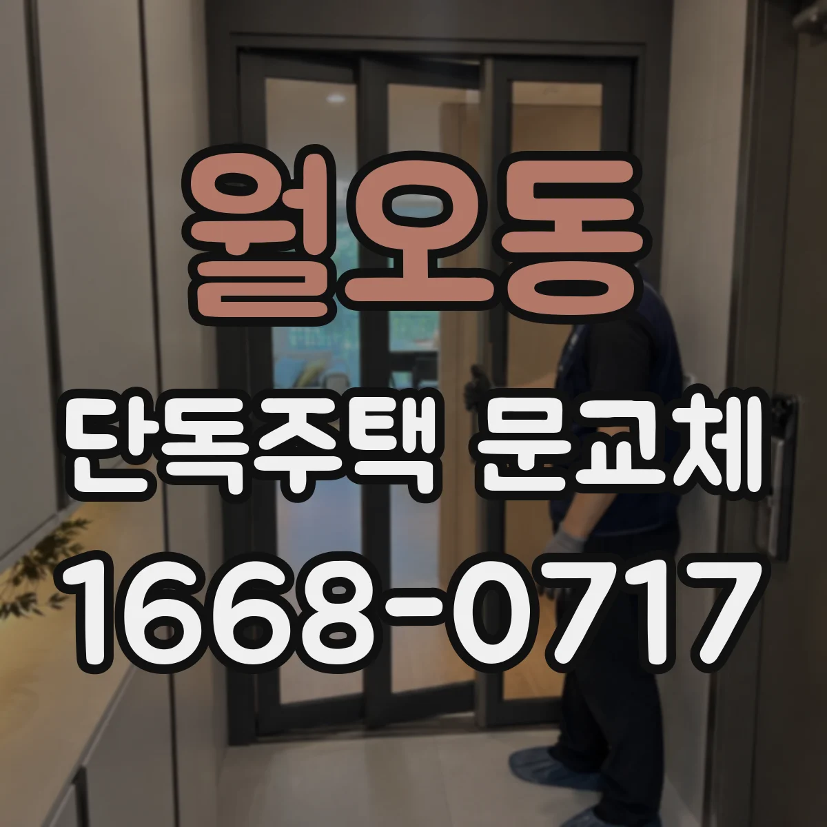 월오동 단독주택 문교체