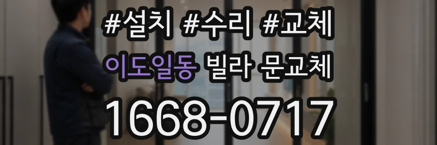 이도일동 빌라 문교체