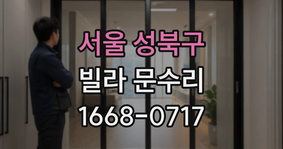 서울 성북구 빌라 문수리