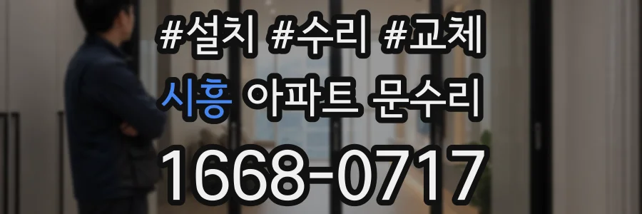 시흥 아파트 문수리