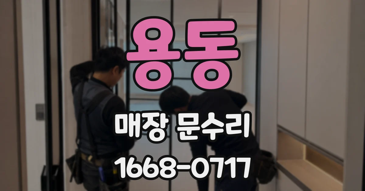 용동 매장 문수리