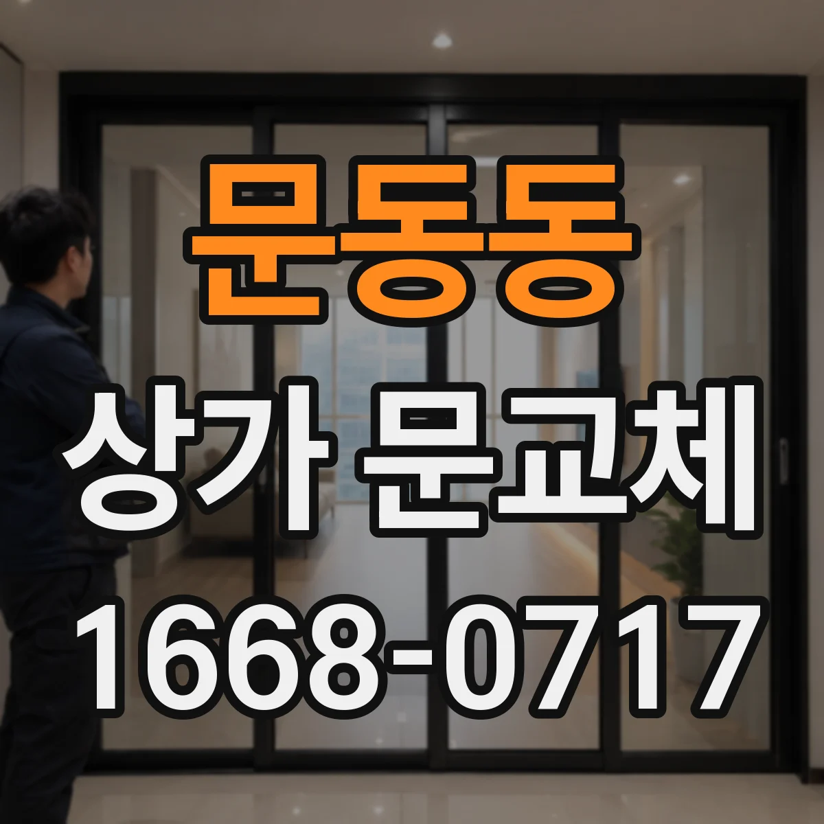 문동동 상가 문교체 롤링도어 셔터형으로 교체할 때 비용 산정 기준