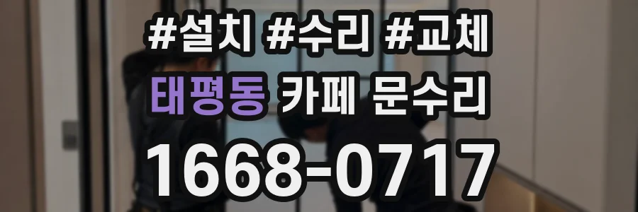태평동 카페 문수리