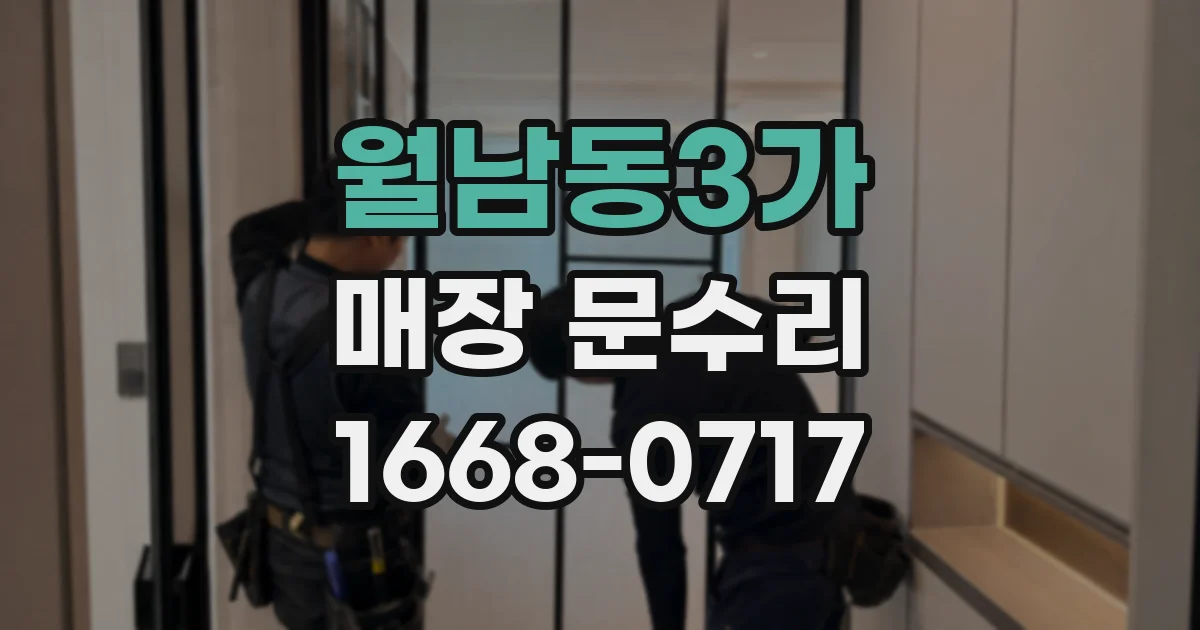 월남동3가 매장 문수리