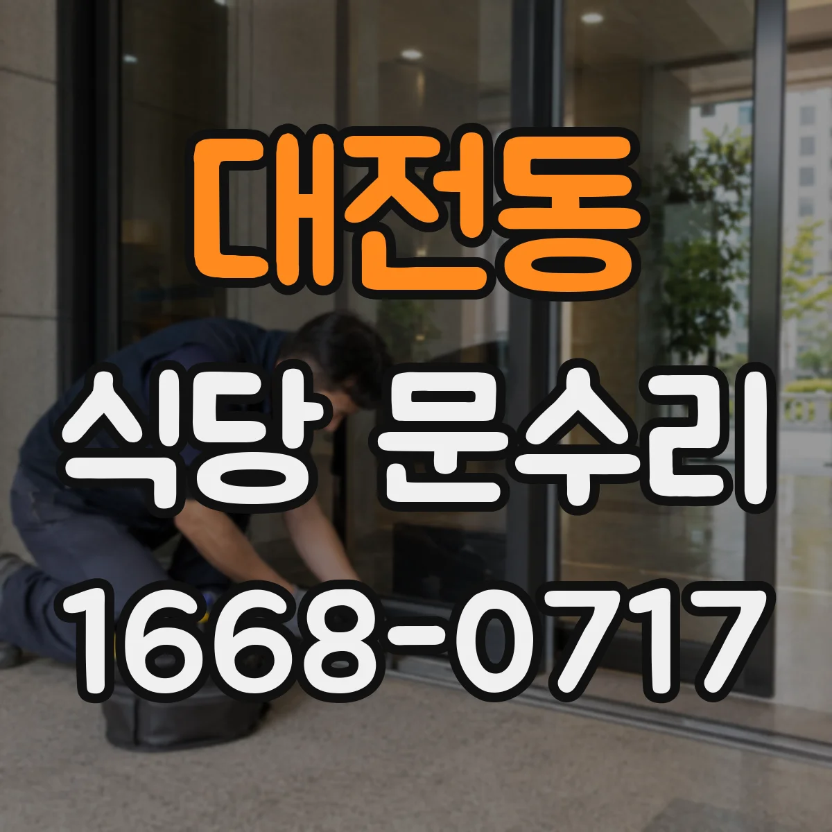 대전동 식당 문수리