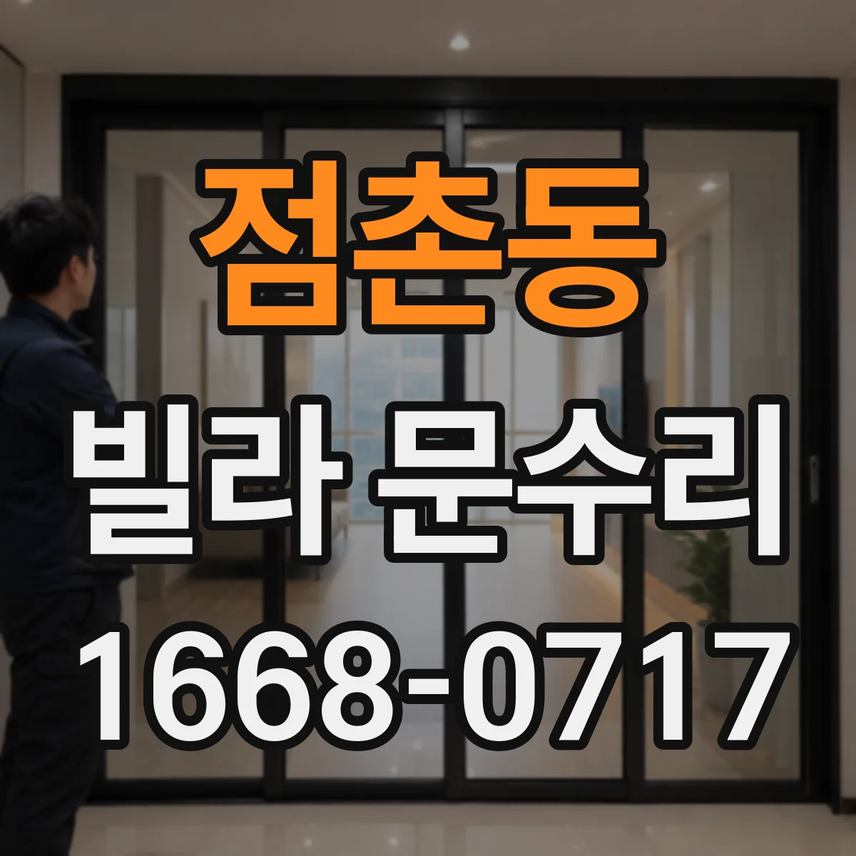 점촌동 빌라 문수리