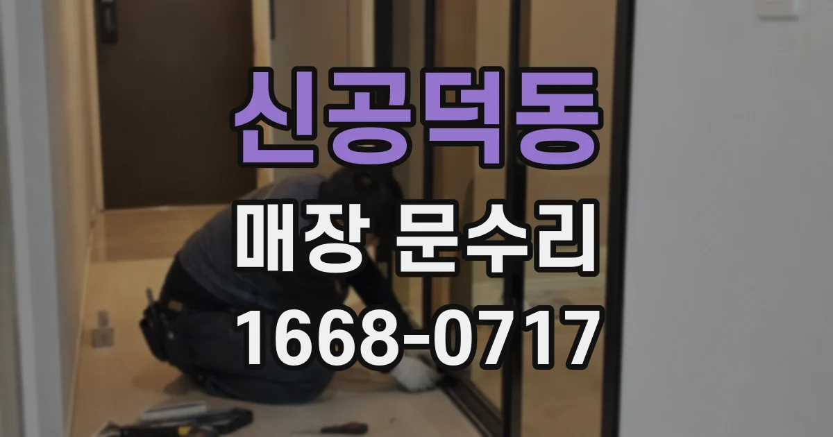 신공덕동 매장 문수리