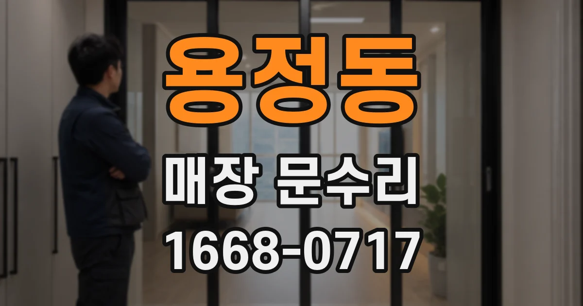 용정동 매장 문수리