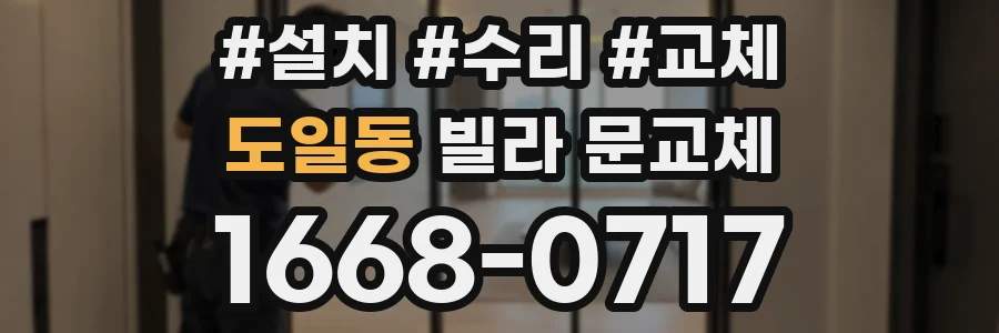도일동 빌라 문교체