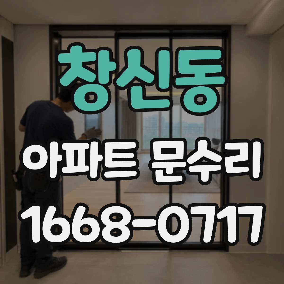창신동 아파트 문수리