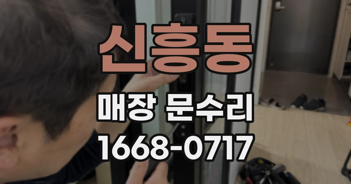 신흥동 매장 문수리