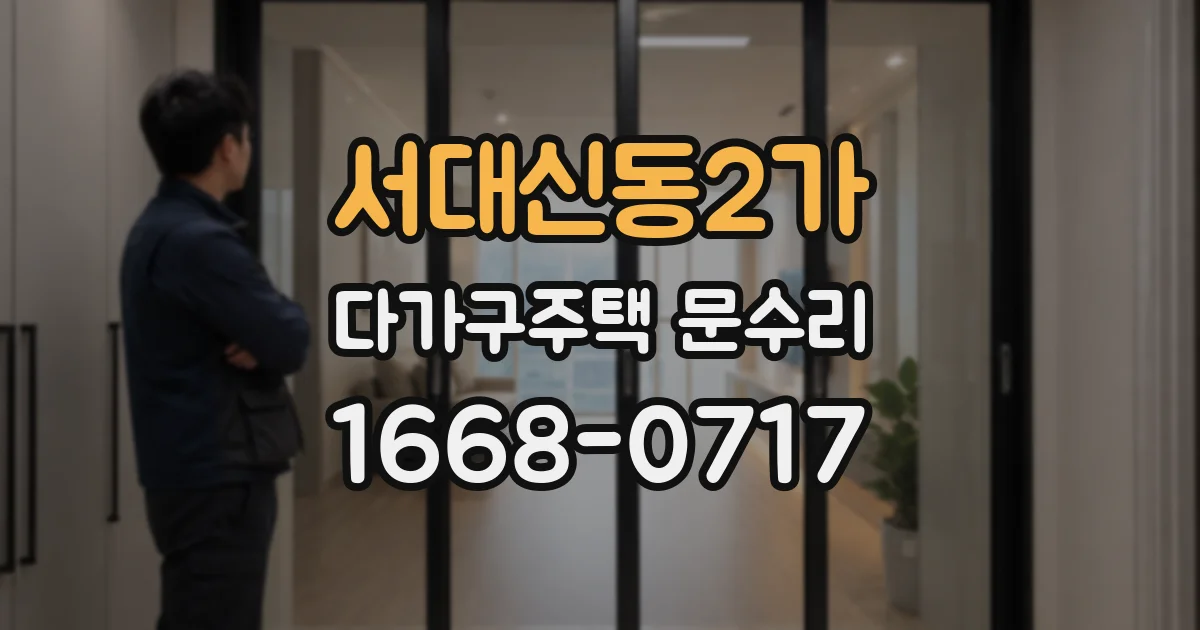 서대신동2가 다가구주택 문수리