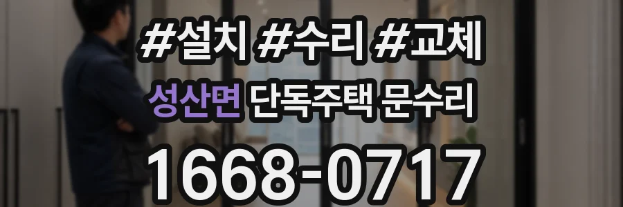 성산면 단독주택 문수리