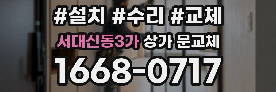 서대신동3가 상가 문교체