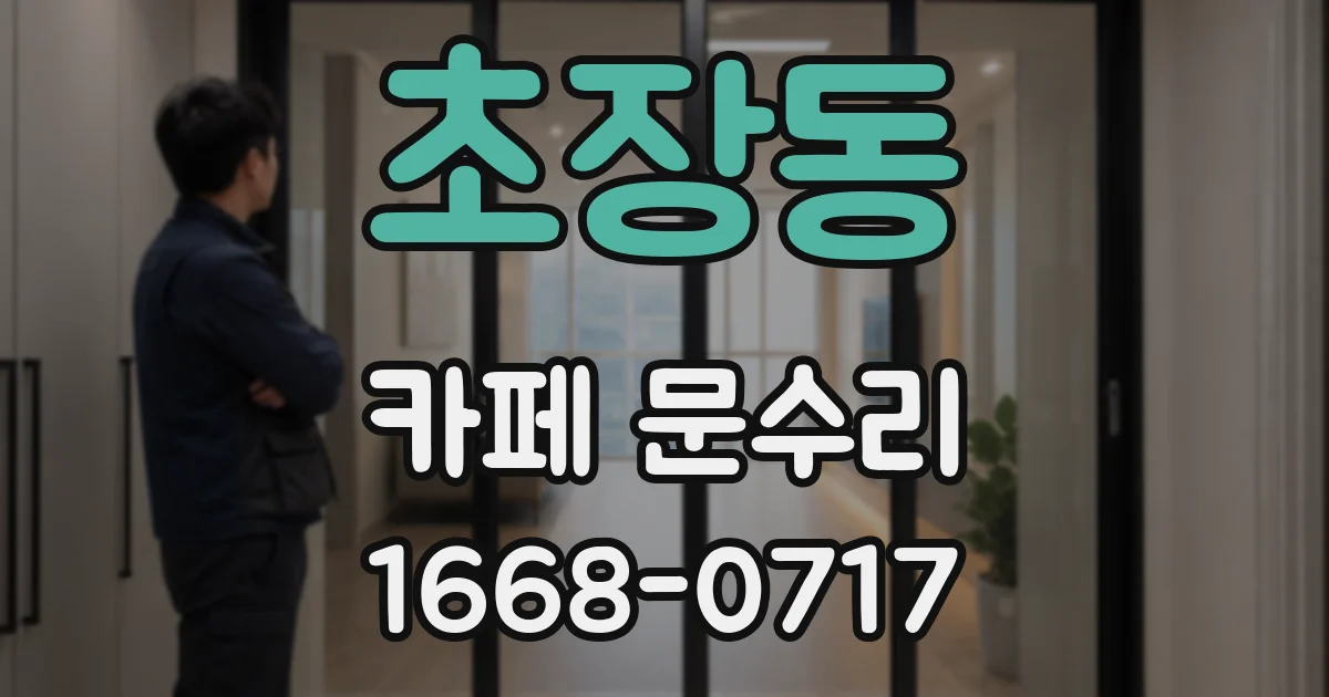 초장동 카페 문수리